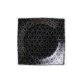 【市蔵】黒手引き5.5寸正角皿 【市蔵】Black Hand-drawn 17cm Square Plate
