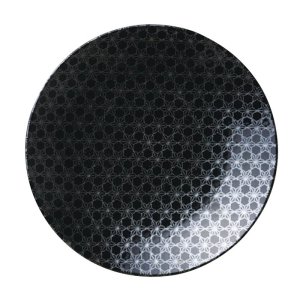 画像1: 【市蔵】黒丸9寸皿 【市蔵】Black Round 27cm Plate