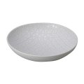 【市蔵】白メタ9.5寸鉢 【市蔵】White Meta 28cm Bowl