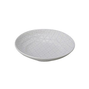 画像1: 【市蔵】白ミツワ7.5寸めん皿 【市蔵】White Mitsuwa 23cm Noodle Bowl