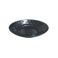 【市蔵】黒ミツワ7.5寸めん皿 【市蔵】Black Mitsuwa 23cm Noodle Bowl