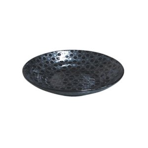 画像1: 【市蔵】黒ミツワ7.5寸めん皿 【市蔵】Black Mitsuwa 23cm Noodle Bowl