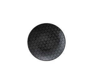 画像1: 【市蔵】黒丸3寸皿 【市蔵】Black Round 15cm Plate