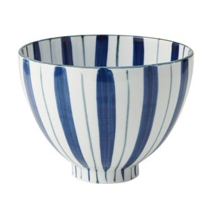 画像1: 【円】のっぽ丼（大）　呉須 【円】Tall Bowl Large Gosu