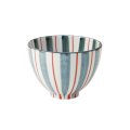 【円】のっぽ丼（小）　赤 【円】Tall Bowl Small Red