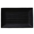 【こよみ】黒長角皿（大） 【こよみ】Black Rectangle Plate Large