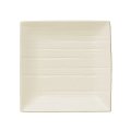 【こよみ】白正角皿（大） 【こよみ】White Square Plate Large