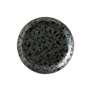 画像1: 【MIWAKU -魅惑-】丸皿（小）　黒 【MIWAKU -魅惑-】Round Plate Small Black