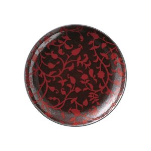 画像1: 【MIWAKU -魅惑-】丸皿（小）　赤 【MIWAKU -魅惑-】Round Small Plate Red