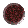 【MIWAKU -魅惑-】丸皿（中）　赤 【MIWAKU -魅惑-】Round Plate Medium Red