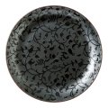 【MIWAKU -魅惑-】丸皿　大　黒 【MIWAKU -魅惑-】Round Plate Large Black