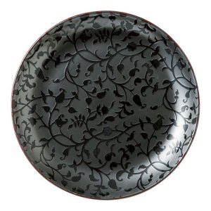 画像1: 【MIWAKU -魅惑-】丸皿（大）　黒 【MIWAKU -魅惑-】Round Plate Large Black