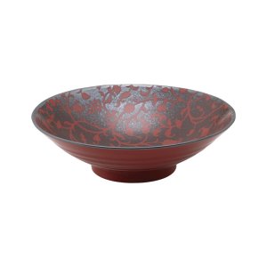 画像1: 【MIWAKU -魅惑-】麺鉢　赤 【MIWAKU -魅惑-】Noodle Bowl Red