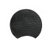 画像1: 【BON】月型陶板　カヤ目（小）　黒</br>【BON】Moon Shaped Ceramic Plate Kaya Pattern Small Black (1)