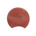 画像1: 【BON】月型陶板　カヤ目（小）　赤</br>【BON】Moon Shaped Ceramic Plate Kaya Pattern Small Red (1)