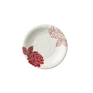 画像1: 【MIHANA】6寸皿　赤 【MIHANA】18cm Plate Red