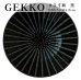画像1: 【GEKKO -月光-】9.5寸皿　黒</br>【GEKKO -月光-】30cm Plate Black (1)