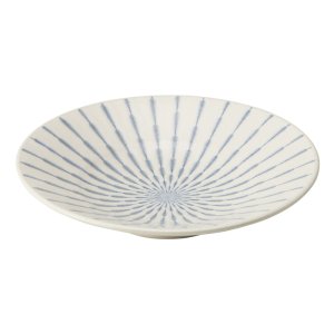 画像1: 【GEKKO -月光-】9.5寸浅鉢　白 【GEKKO -月光-】30cm Shallow Bowl White