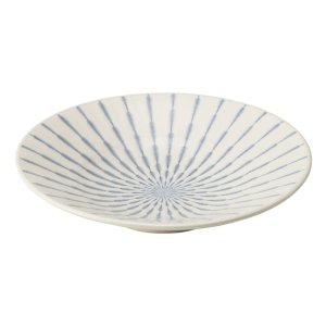 画像1: 【GEKKO -月光-】9.5寸浅鉢　白 【GEKKO -月光-】28.5cm Shallow Bowl White