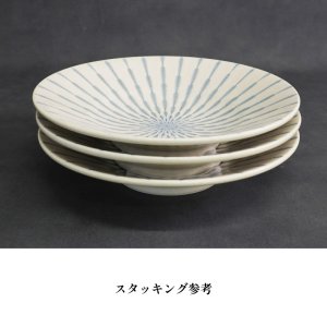 画像7: 【GEKKO -月光-】9.5寸浅鉢　白 【GEKKO -月光-】30cm Shallow Bowl White
