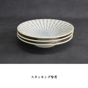 画像7: 【GEKKO -月光-】8寸浅鉢　白 【GEKKO -月光-】25cm Shallow Bowl White
