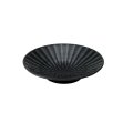 【GEKKO -月光-】6.5寸浅鉢　黒 【GEKKO -月光-】19.5cm Shallow Bowl Black