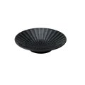 【GEKKO -月光-】6.5寸浅鉢　黒 【GEKKO -月光-】20cm Shallow Bowl Black