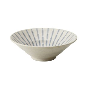 画像1: 【GEKKO -月光-】8寸深鉢　白 【GEKKO -月光-】24cm Deep Bowl White