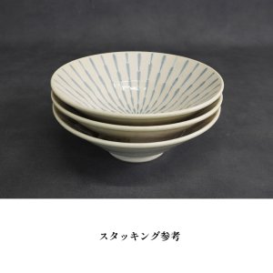 画像7: 【GEKKO -月光-】8寸深鉢　白 【GEKKO -月光-】24cm Deep Bowl White