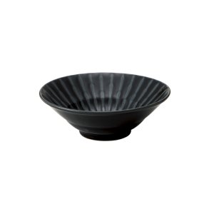 画像1: 【GEKKO -月光-】6.5寸深鉢　黒 【GEKKO -月光-】19.5cm Deep Bowl Black