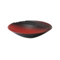 【MUSASHI】丸皿（大）　赤 【MUSASHI】Round Plate Large Red