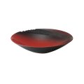 【MUSASHI】丸皿（大）　赤 【MUSASHI】Round Plate Large Red