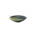 【MUSASHI】丸皿（小）　黄緑 【MUSASHI】Round Plate Small Yellow-green