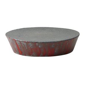 画像1: 【YAMATO】丸台皿　赤 【YAMATO】Round Step Plate Red