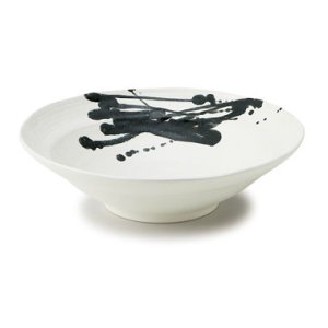 画像1: 【TENGU】8寸盛鉢　白 【TENGU】25cm Bowl White