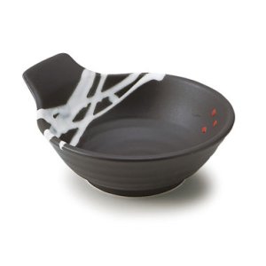 画像1: 【TENGU】とんすい　黒 【TENGU】Bowl with grip Black