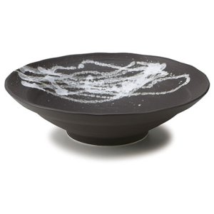 画像1: 【TENGU】尺盛鉢　黒 【TENGU】30cm Bowl Black