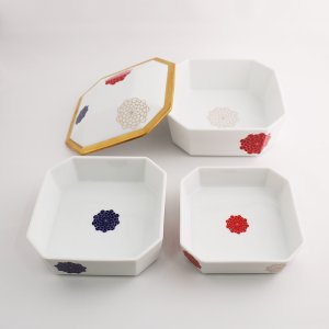 画像5: 【IROE -色絵-】三段重　菊