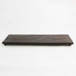 画像3: 【CHITOSE -千歳-】長皿　黒 【CHITOSE -千歳-】Long Plate Black