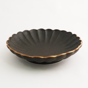 画像3: 【KINKA -金華-】大皿　黒 【KINKA -金華-】Large Plate Black