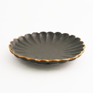 画像3: 【KINKA -金華-】中皿　黒 【KINKA -金華-】Medium Plate Black