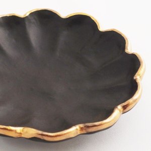 画像4: 【KINKA -金華-】小皿　黒 【KINKA -金華-】Small Plate Black