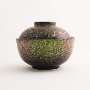 画像2: 【GINGA -銀河-】煮物碗　緑 【GINGA -銀河-】Simmered Dish Bowl Green