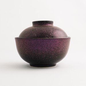 画像2: 【GINGA -銀河-】煮物碗　紫 【GINGA -銀河-】Simmered Dish Bowl Purple