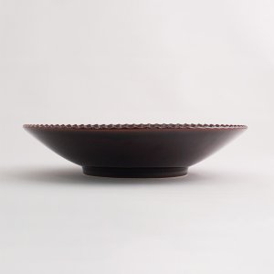 画像2: 廃盤：【SENKA -千華-】21.5cmパスタボウル　茶