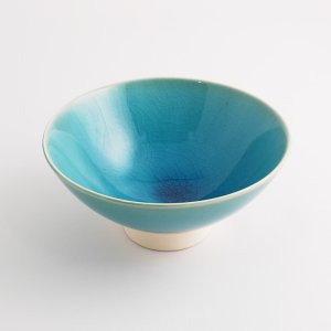 画像3: 【KOHYO -湖氷-】茶碗　青 【KOHYO -湖氷-】Rice bowl Blue