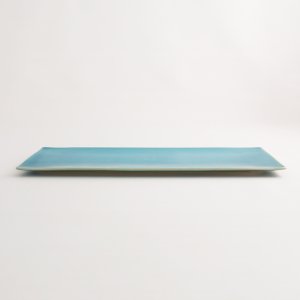 画像2: 【KOHYO -湖氷-】長角プレート　青 【KOHYO -湖氷-】Rectangle Plate Blue