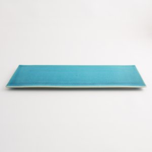 画像3: 【KOHYO -湖氷-】長角プレート　青 【KOHYO -湖氷-】Rectangle Plate Blue