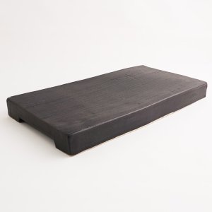 画像4: 【ta・ta・la　BAN】細長皿（中）　黒 【ta・ta・la　BAN】Long Narrow Plate (medium) Black