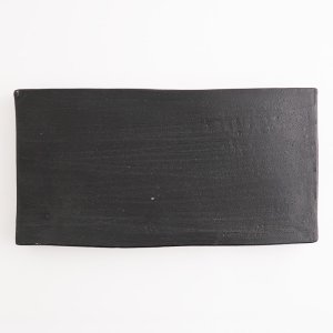 画像3: 【ta・ta・la　BAN】細長皿（中）　黒 【ta・ta・la　BAN】Long Narrow Plate (medium) Black